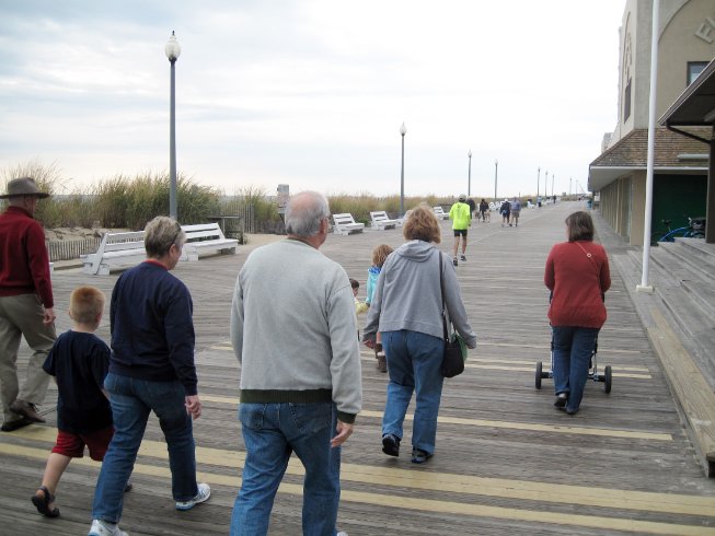 Walking the Boardwalk